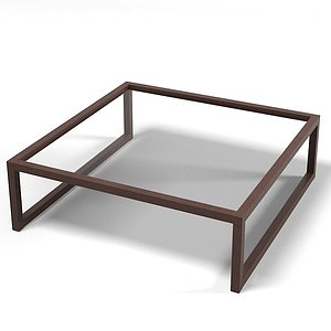 modern contemporary square wenge gass coffe table