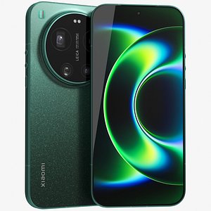 3D model Xiaomi 17 Ultra 5G Green