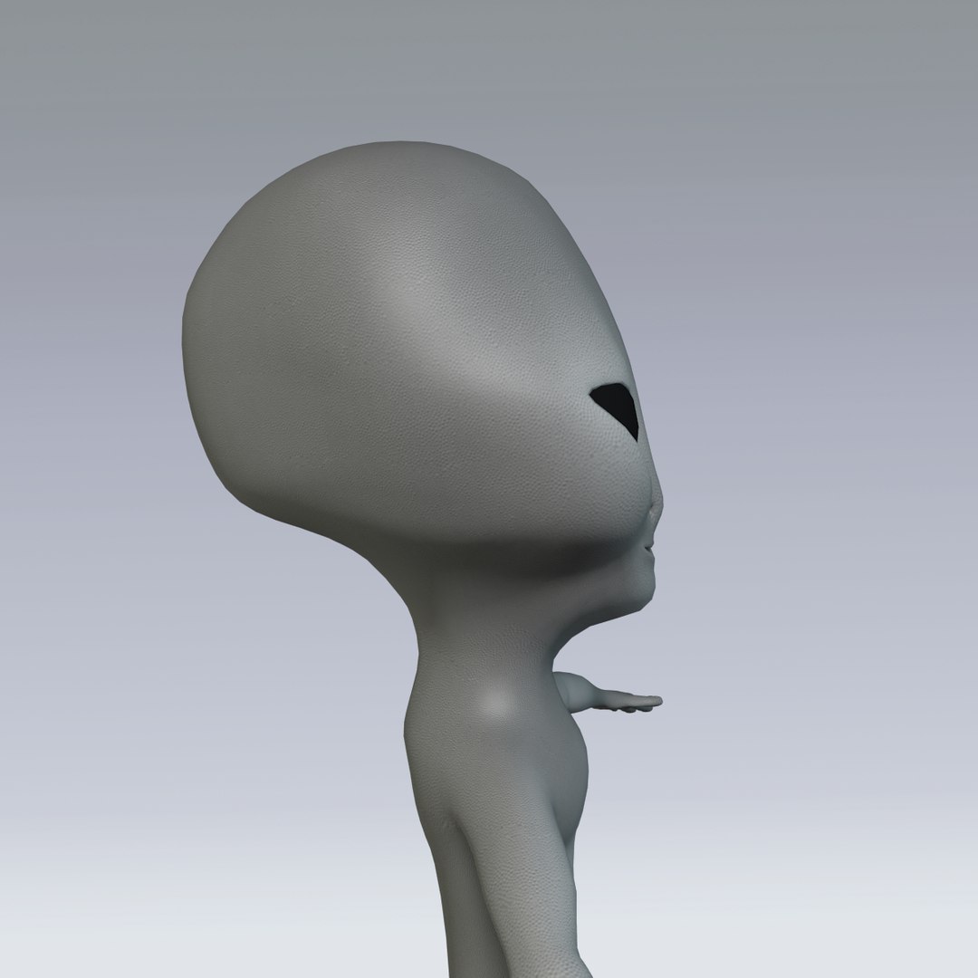 3d Alien Model
