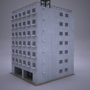 building details 3d lwo