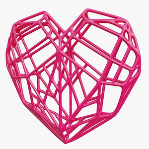 Skeletal Cage Heart V1 model