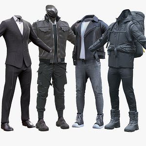 Mens - Futuristic - Casual - Hiking - Business Collection model