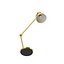 Lampada da ufficio da tavolo in oro