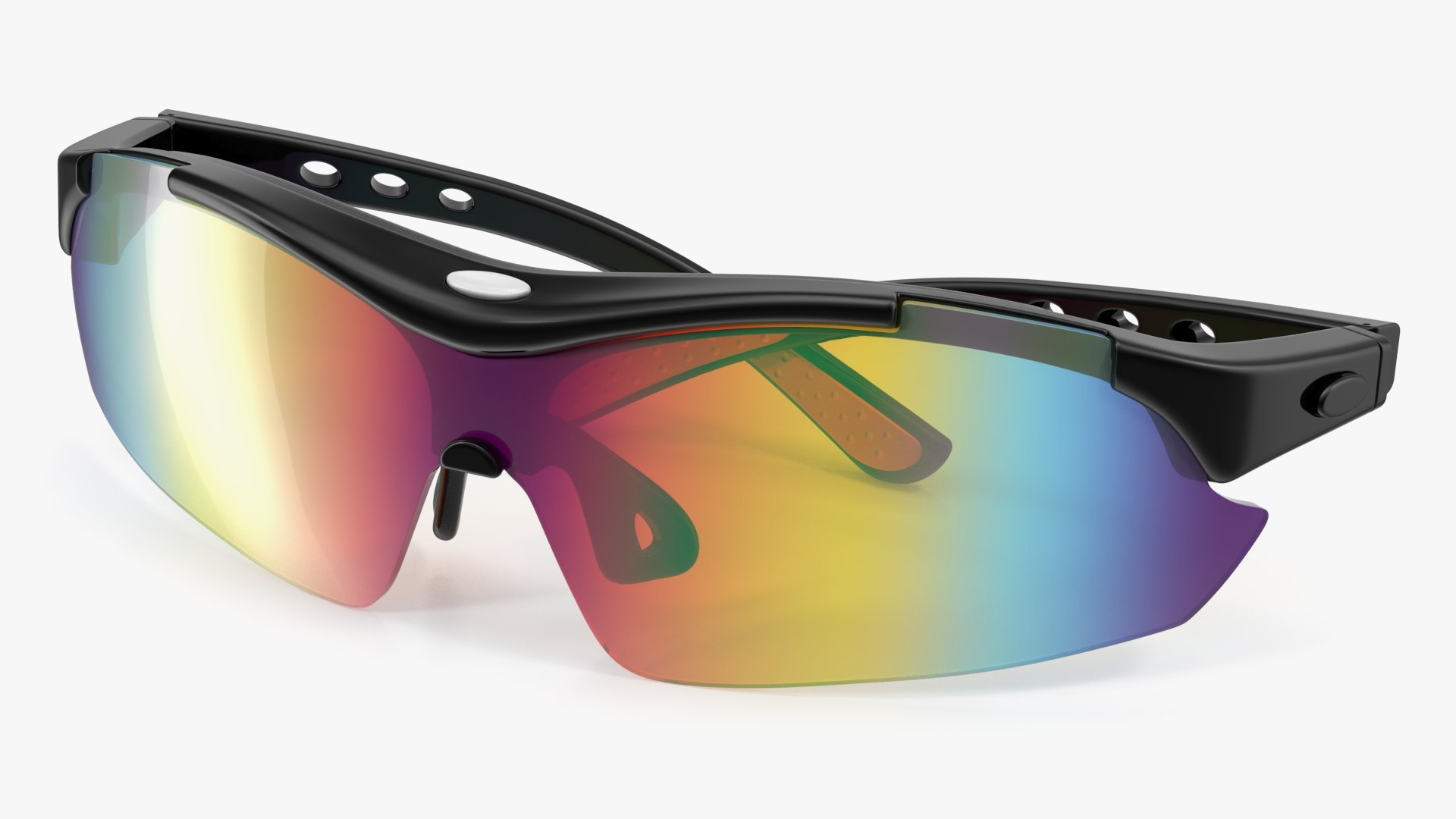 Sport Glasses Collection 2 3D model preview