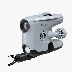 Blueye X3 Underwater Drone with Gripper Rigged for Cinema 4D