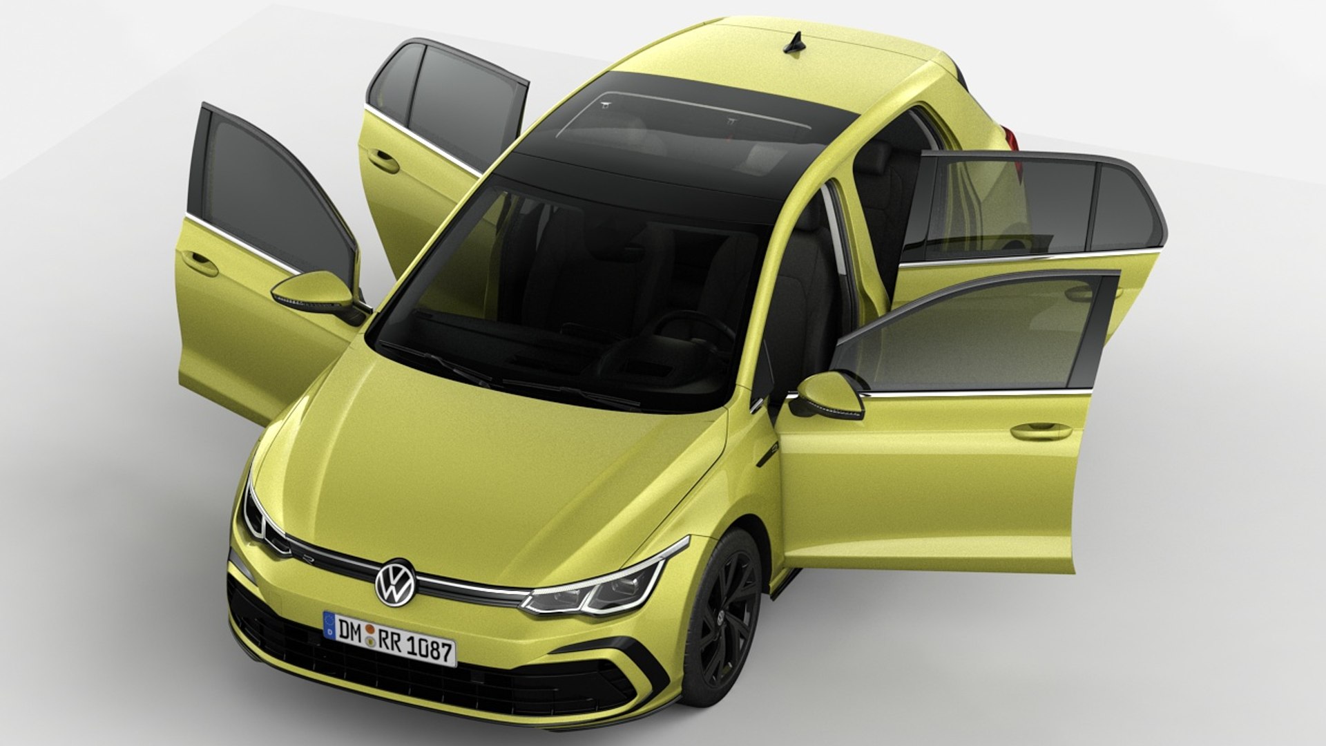 3D Volkswagen Golf R-line Model - TurboSquid 1653871
