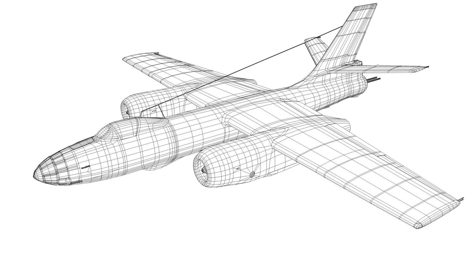 3D Ilyushin Il-28 Beagle Bomber Model - TurboSquid 1164348