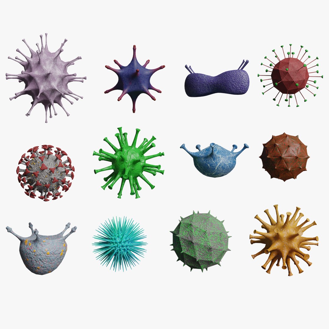3D Collection of viruses and cells https://p.turbosquid.com/ts-thumb/yW/7kXU34/Gj/turbo_pbr/png/1724338958/1920x1080/fit_q87/2f8bfd007dc7040d457dd42606ea86bf31394707/turbo_pbr.jpg