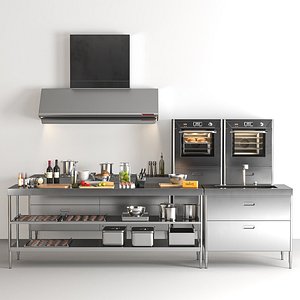 Kitchen appliances 3D model