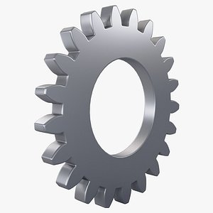 Gear Spur D122mm T9mm M2 3D model