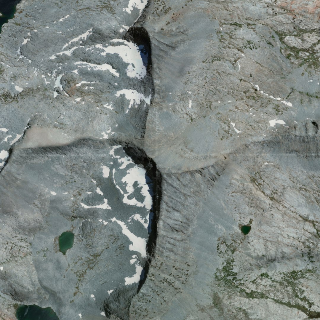 3D Mesh Merced Peak Yosemite - TurboSquid 1247786