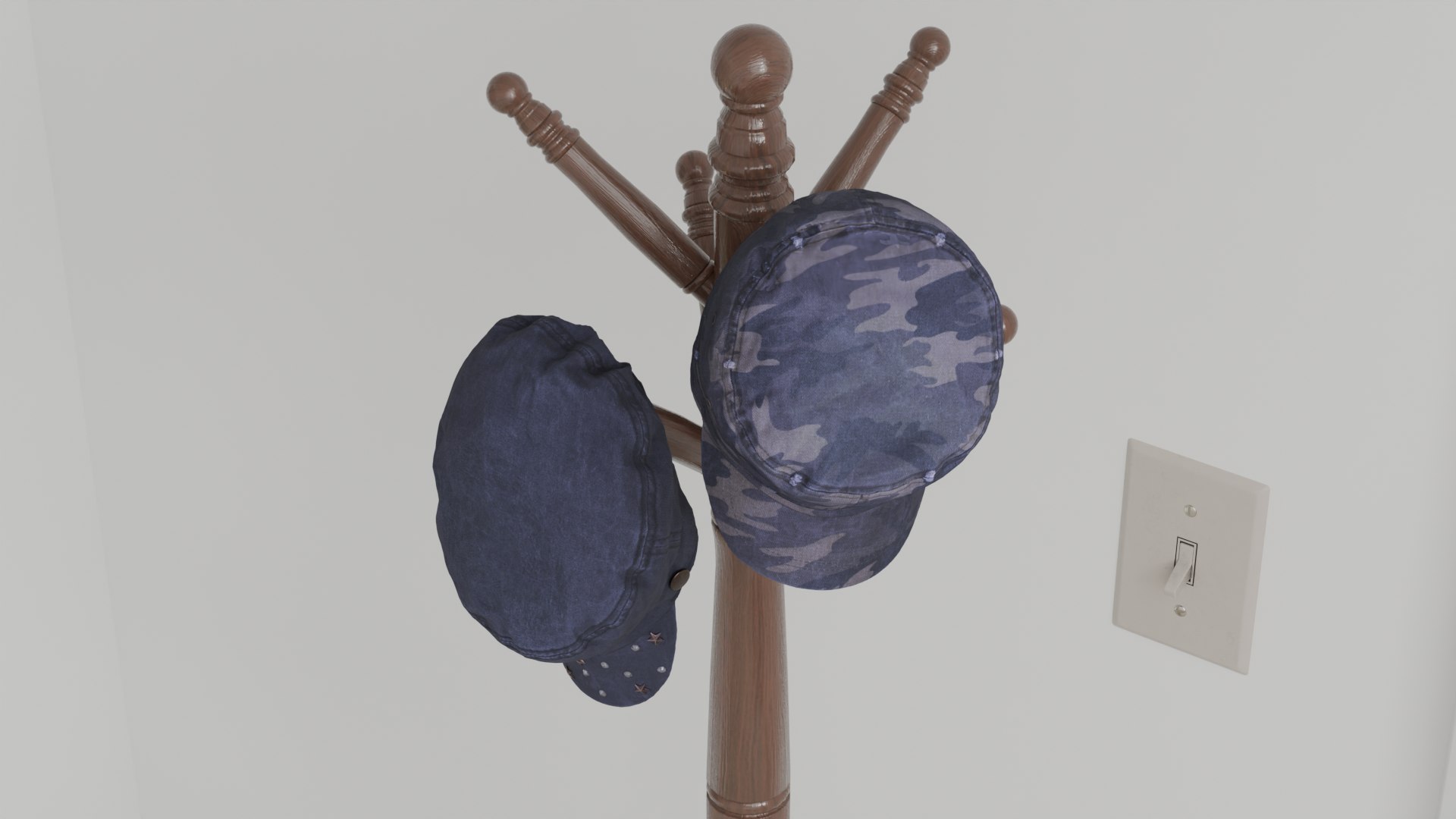 3D Hat Rack Pack - TurboSquid 2332866