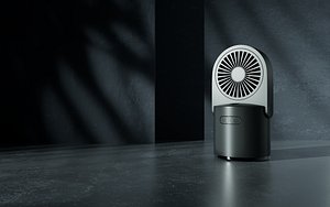 Portable electric fan