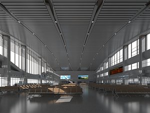 3D Waiting Hall 1