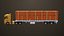 Heavy Truck 04 Flatbed Load Trailer All PBR Unity UE Textures 3D model