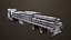 Heavy Truck 04 Flatbed Load Trailer All PBR Unity UE Textures 3D model