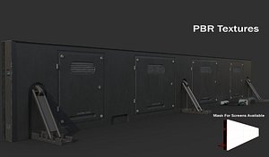 Commercial Board 3D model