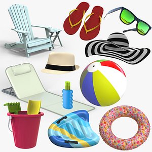 3D model Summer Essentials