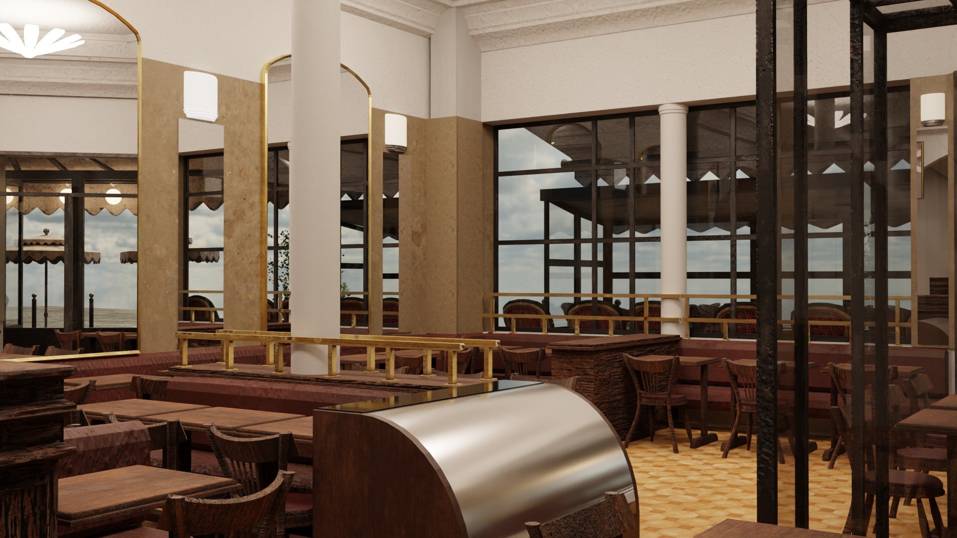 cafe de flore paris 3D model https://p.turbosquid.com/ts-thumb/yW/aZOSJh/oW/9/jpg/1781621547/1920x1080/fit_q87/e45f555a28f73c7c5e720628618f5b31de0071ab/9.jpg