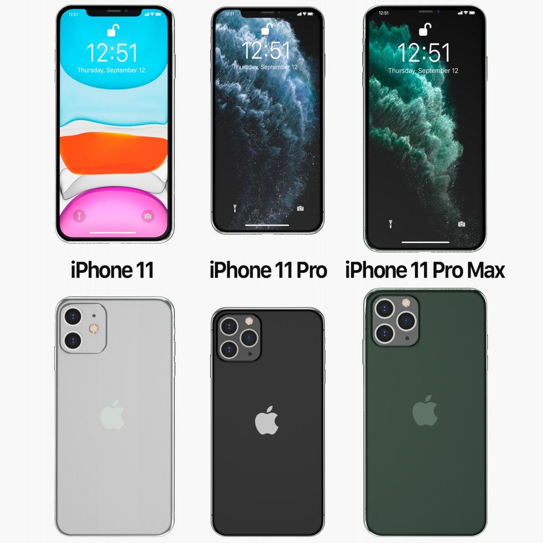 3D Iphone 11 Pro - TurboSquid 1442785