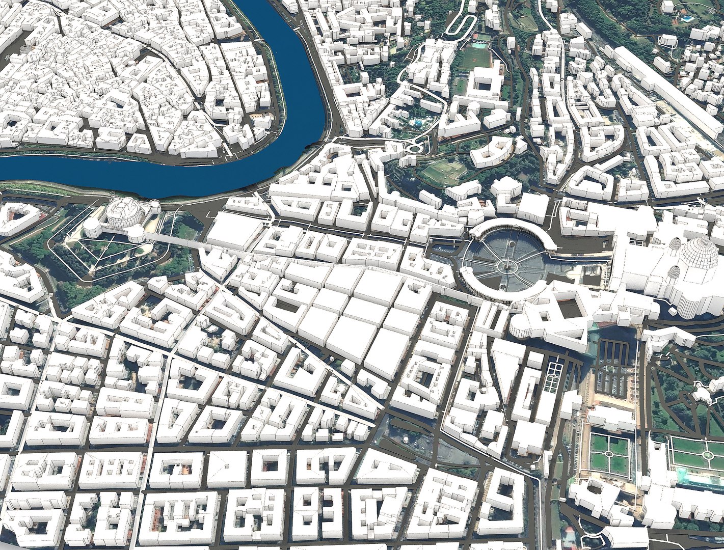 Rome City Italy 3D Model - TurboSquid 1557756