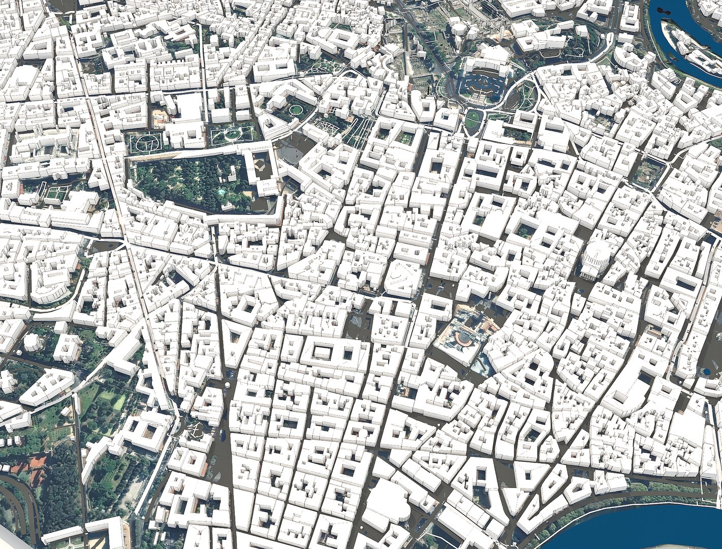Rome City Italy 3D Model - TurboSquid 1557756