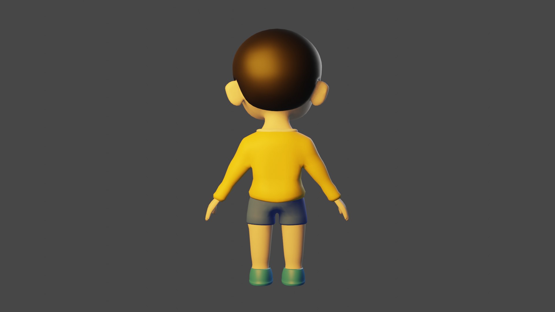 3D Nobita Model - TurboSquid 2049333