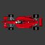 Red Race Car
