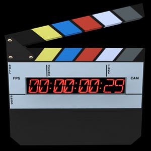 Slate with Digital Countdown