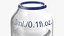 Ampola de 3ml de complexo de vitamina B aberta