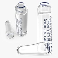 Vitamin B Complex 3ml Ampoule Opened