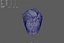 PBR Game Hair CG Hair short hair Male hair Hipster male hair 07