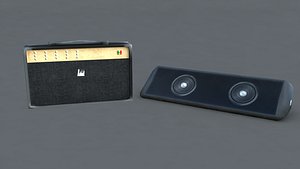 Speakers Low Poly