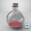 Magic Potion Bottle - Glass Vial with Cork Stopper