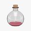 Magic Potion Bottle - Glass Vial with Cork Stopper