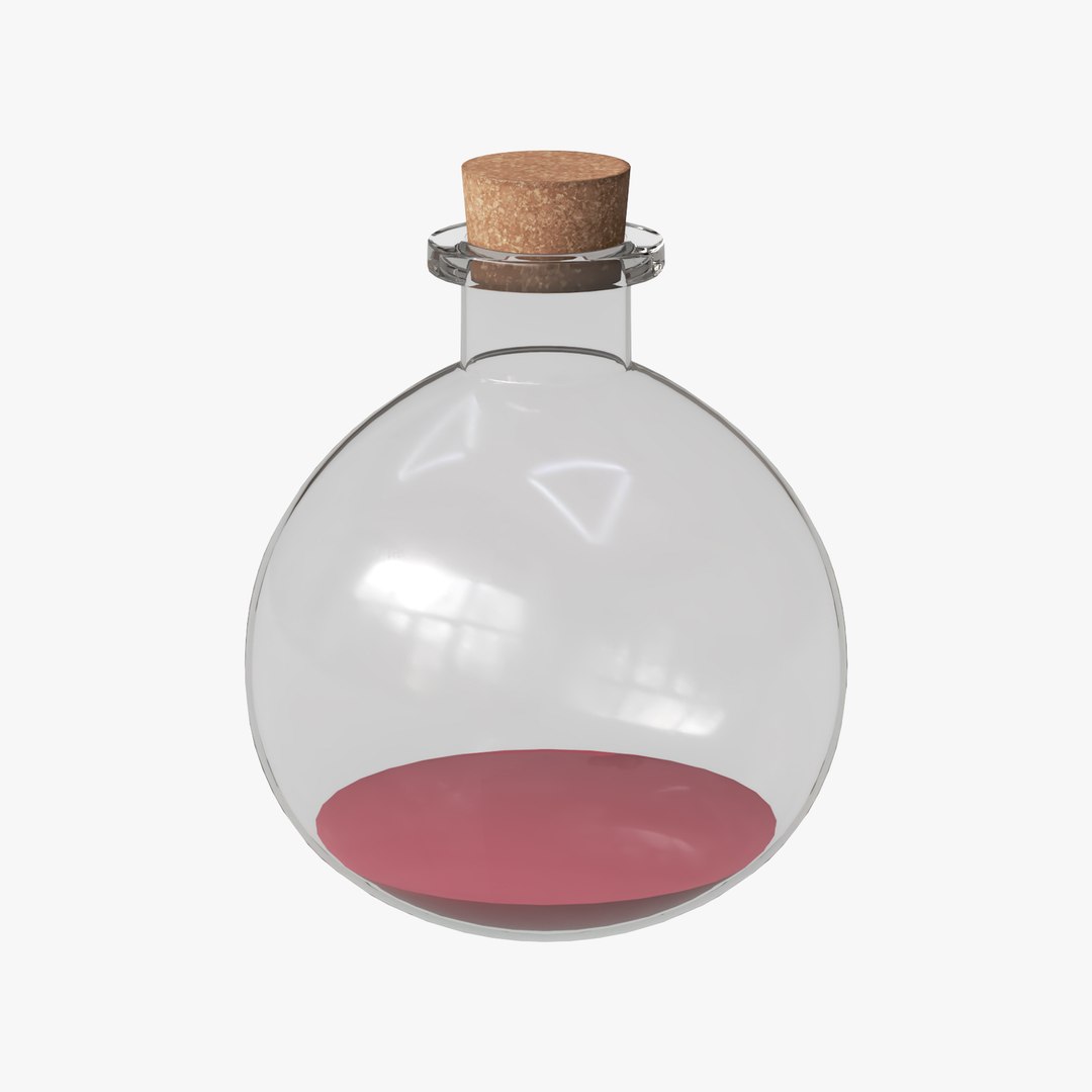 Magic Potion Bottle - Glass Vial with Cork Stopper 3D https://p.turbosquid.com/ts-thumb/yW/lGa3ON/P1/00/jpg/1784557421/1920x1080/fit_q87/e526869a9090b4d61805dcf6ba5a5b5394689e9f/00.jpg