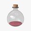 Magic Potion Bottle - Glass Vial with Cork Stopper