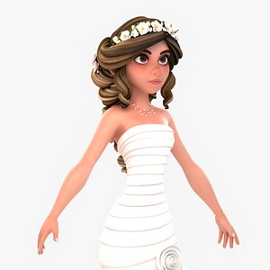 Cartoon Bride