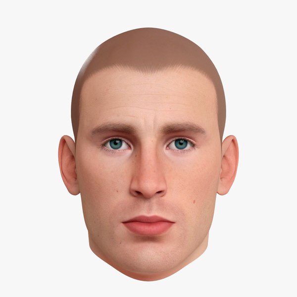 3d Chris Evans Head Turbosquid 1854642