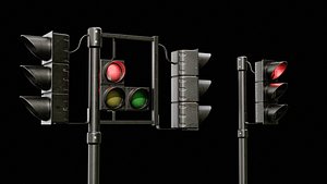 3D Traffic Lights model