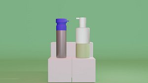 skin care serum model