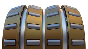 Four-row tapered bearing model