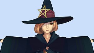 3D model Esmeralda Tusspells - The Great Ace Attorney 2 Resolve