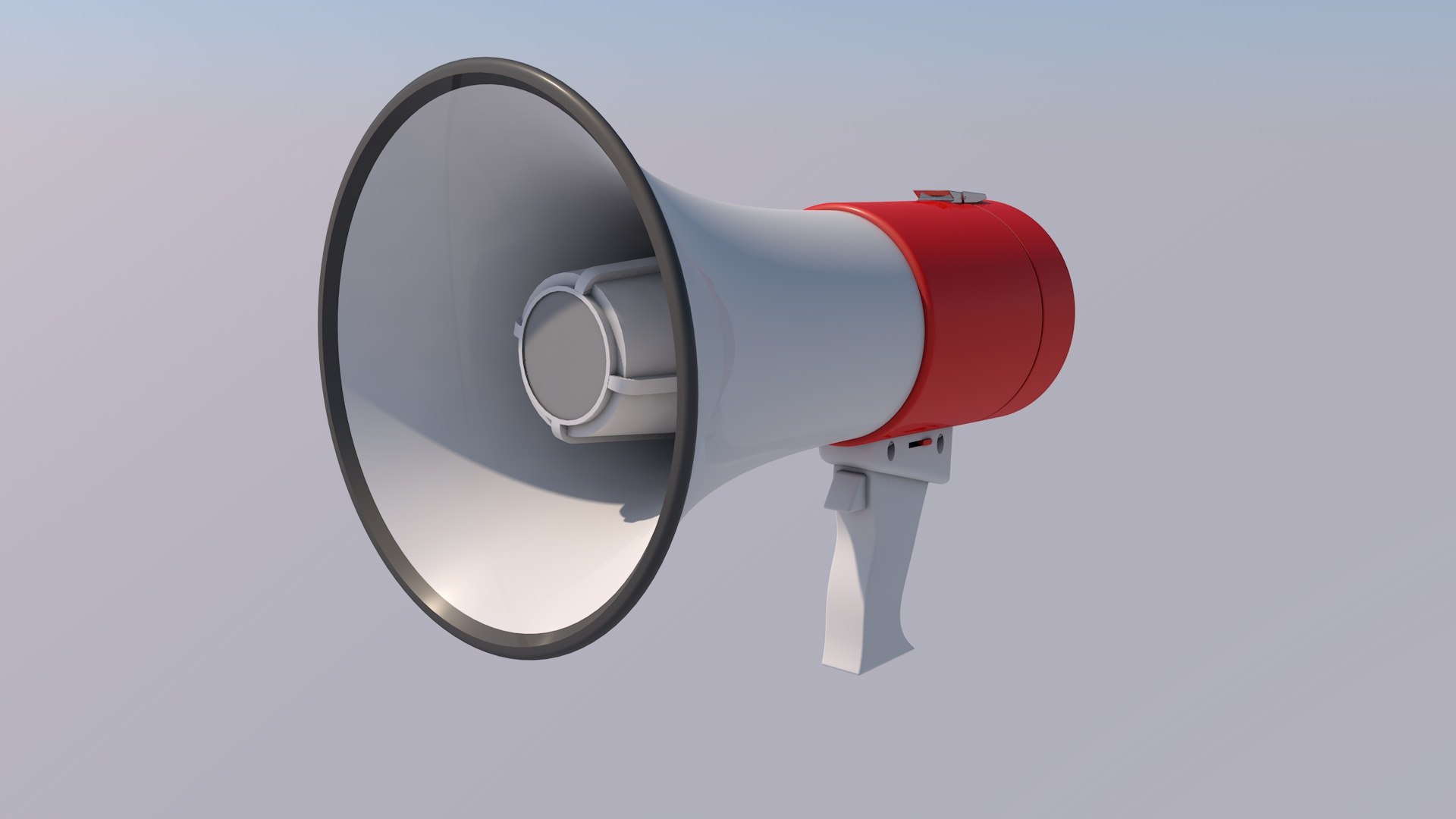 Megaphone 3D model - TurboSquid 1727148