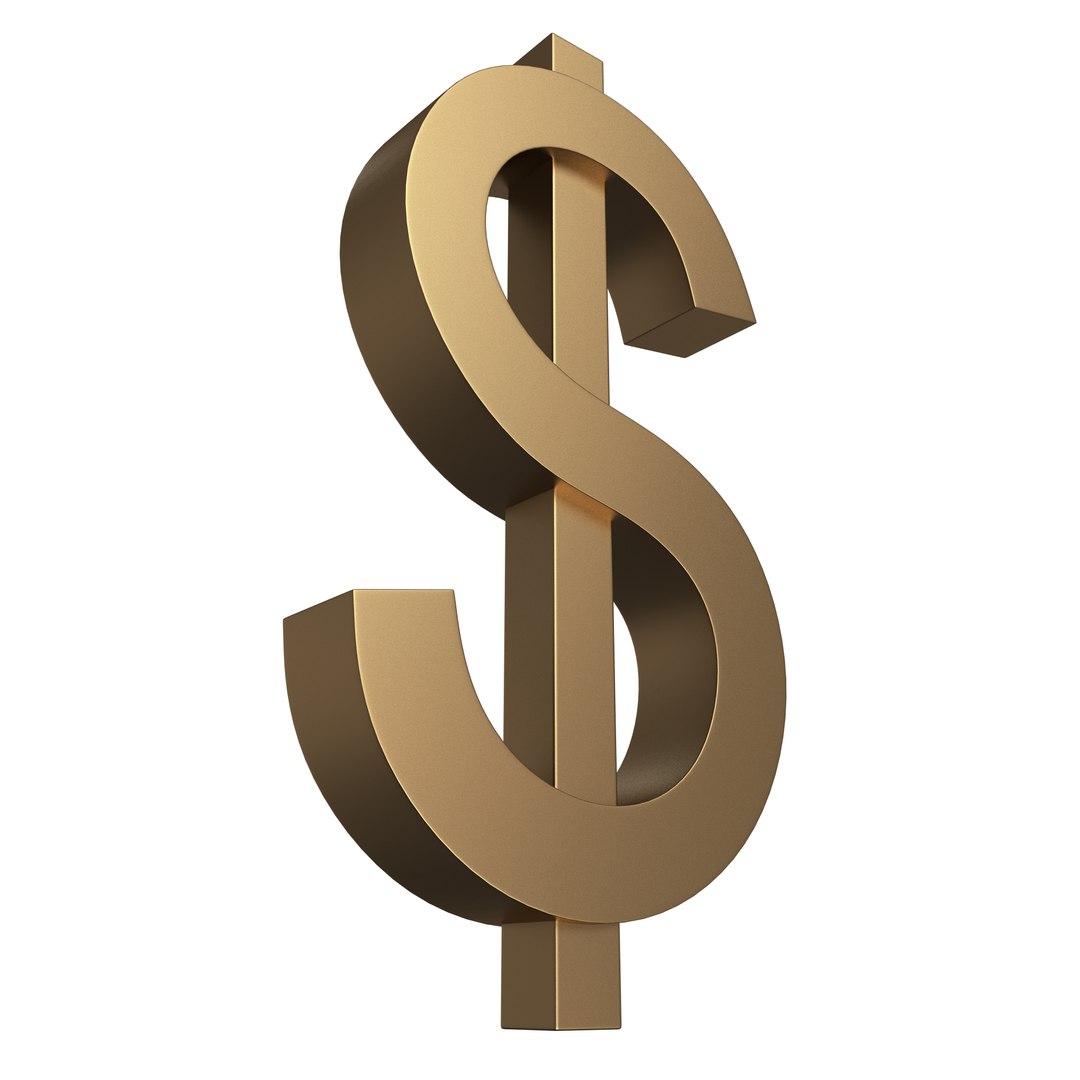 3D Dollar Symbol model https://p.turbosquid.com/ts-thumb/yX/7Em6Tw/2n/dollarsymbol3/jpg/1676134732/1920x1080/fit_q87/892f40136f90d5593f5352903ce87b1a8ee70b41/dollarsymbol3.jpg