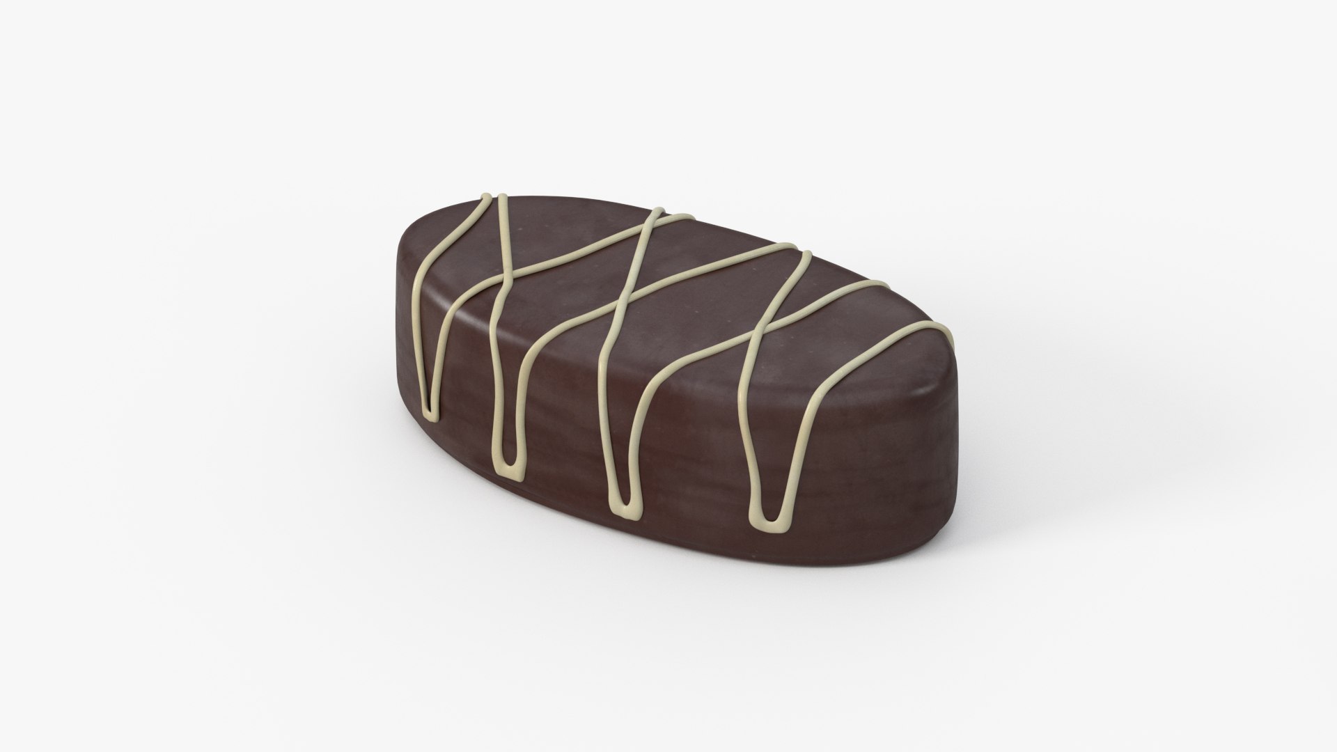 Chocolate Covered Candy 3D model preview
