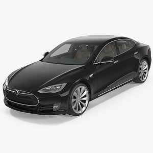 Tesla Model S P100D 2015 3D Model