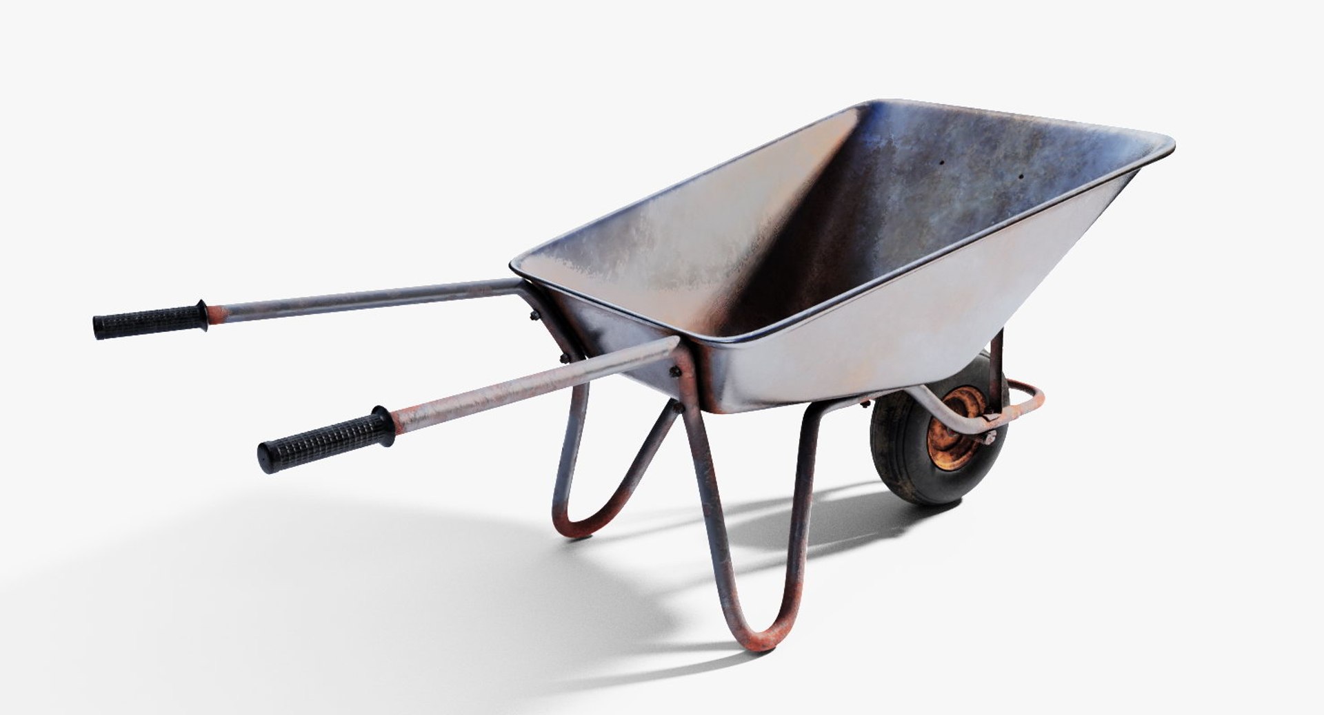 3D wheelbarrow barrow wheel - TurboSquid 1219993