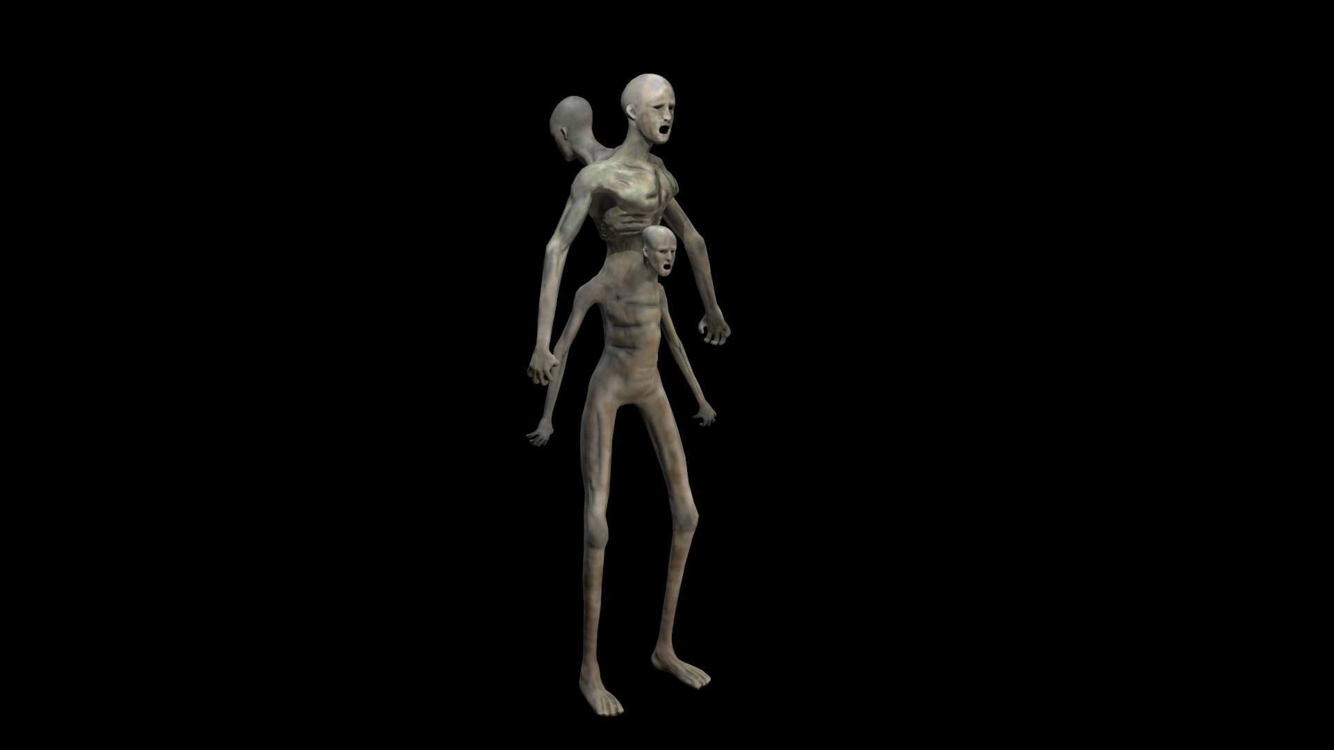 SCP 096 3D model