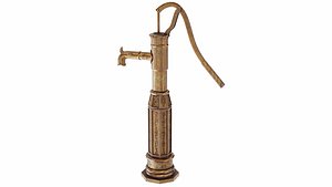Manual water pump model